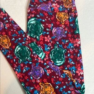 Fierce & Floral - Tiger Print Leggings